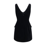 Max Mara Black Polyester Casual Dress