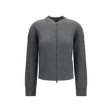 Max Mara Gray Wool Oves Aries Cardigan