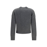 Max Mara Gray Wool Oves Aries Cardigan