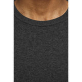 Jack Jones Gray Cotton Sweatshirt