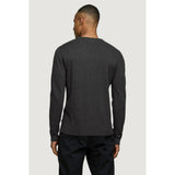 Jack Jones Gray Cotton Sweatshirt
