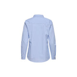 Jacqueline De Yong Blue Cotton Blouse