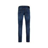 Jack Jones Blue Cotton Skinny Jeans