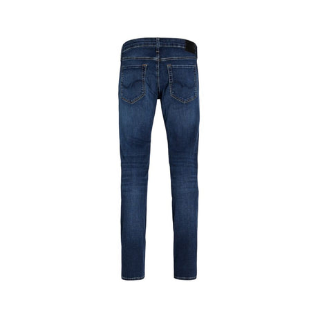 Jack Jones Blue Cotton Skinny Jeans