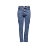Only Blue Cotton Mom Jeans