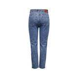 Only Blue Cotton Mom Jeans