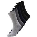 Jack Jones Gray Cotton Socks