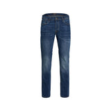 Jack Jones Blue Cotton Skinny Jeans