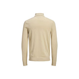 Jack Jones Beige Cotton Turtleneck