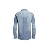 Jack Jones Blue Denim Shirt