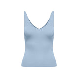 Jacqueline De Yong Blue Viscose Tank Tops