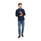 Jack Jones Blue Denim Shirt