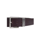 Armani Exchange Brown Leather Regular Belt