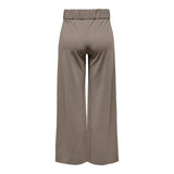 Jacqueline De Yong Brown Polyester Casual Pants