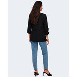 Only Black Polyester Blazer