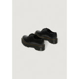 Dr. Martens Black Leather Lace-Up Boots