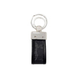 Alviero Martini Prima Classe Black Leather Keychain
