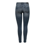 Only Blue Cotton Skinny Jeans