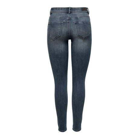 Only Blue Cotton Skinny Jeans