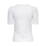 Only White Cotton T-Shirt