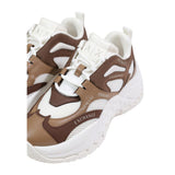Armani Exchange Bicolor Polyester Chunky Sneakers