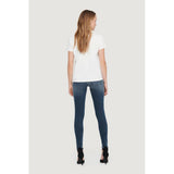Only Blue Cotton Skinny Jeans