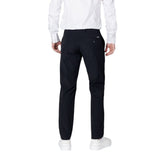 Armani Exchange Black Cotton Casual Pants