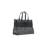Armani Exchange Black Cotton Handbag