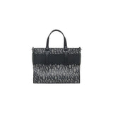 Armani Exchange Black Cotton Handbag