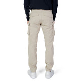 Replay Beige Cotton Cargo Pants