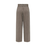 Only Beige Viscose Casual Pants