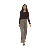 Only Beige Viscose Casual Pants