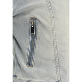 Morgan De Toi Light Blue Cotton Denim Jacket