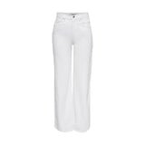 Only White Cotton Relaxed Fit Jeans