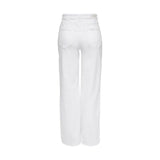 Only White Cotton Relaxed Fit Jeans