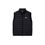 EA7 Emporio Armani Black Polyamide Sleeveless Jacket