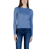 Jacqueline De Yong Blue Viscose Sweatshirt