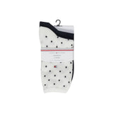 Tommy Hilfiger White Cotton Socks