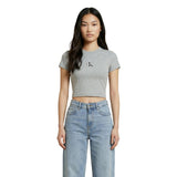 Calvin Klein Jeans Gray Cotton T-Shirt