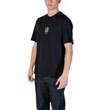 Armani Exchange Blue Cotton T-Shirt