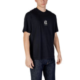 Armani Exchange Blue Cotton T-Shirt