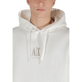 Armani Exchange Cream Cotton Hoodie