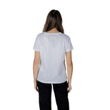 Armani Exchange White Cotton T-Shirt