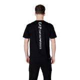 EA7 Emporio Armani Black And White Cotton Sportswear