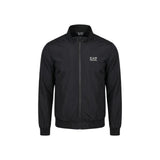 EA7 Emporio Armani Black Polyamide Bomber