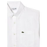 Lacoste White Linen Shirt