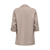 Only Beige Viscose Blazer