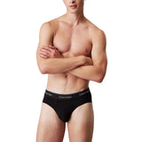 Calvin Klein Underwear Black And White Cotton Briefs