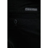 Calvin Klein Jeans Black Cotton Casual Pants