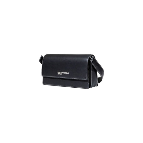Karl Lagerfeld Black Artificial Leather Handbag